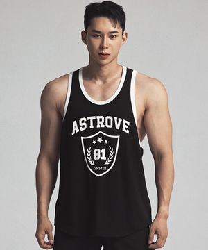 바이브릴 헤비 코튼 나시 블랙