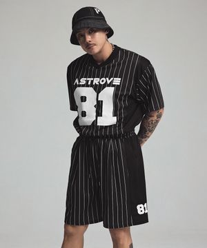 81라인 짐웨어 셋업 블랙