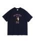 키튼 캣 프린팅 반팔 티셔츠 (네이비)
