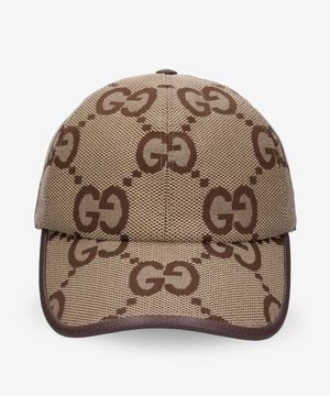 점보 GG 캔버스 볼캡 - 베이지 / 6812643HAGJ2564