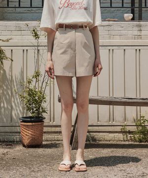 [5컬러] 코튼 밴딩 숏팬츠