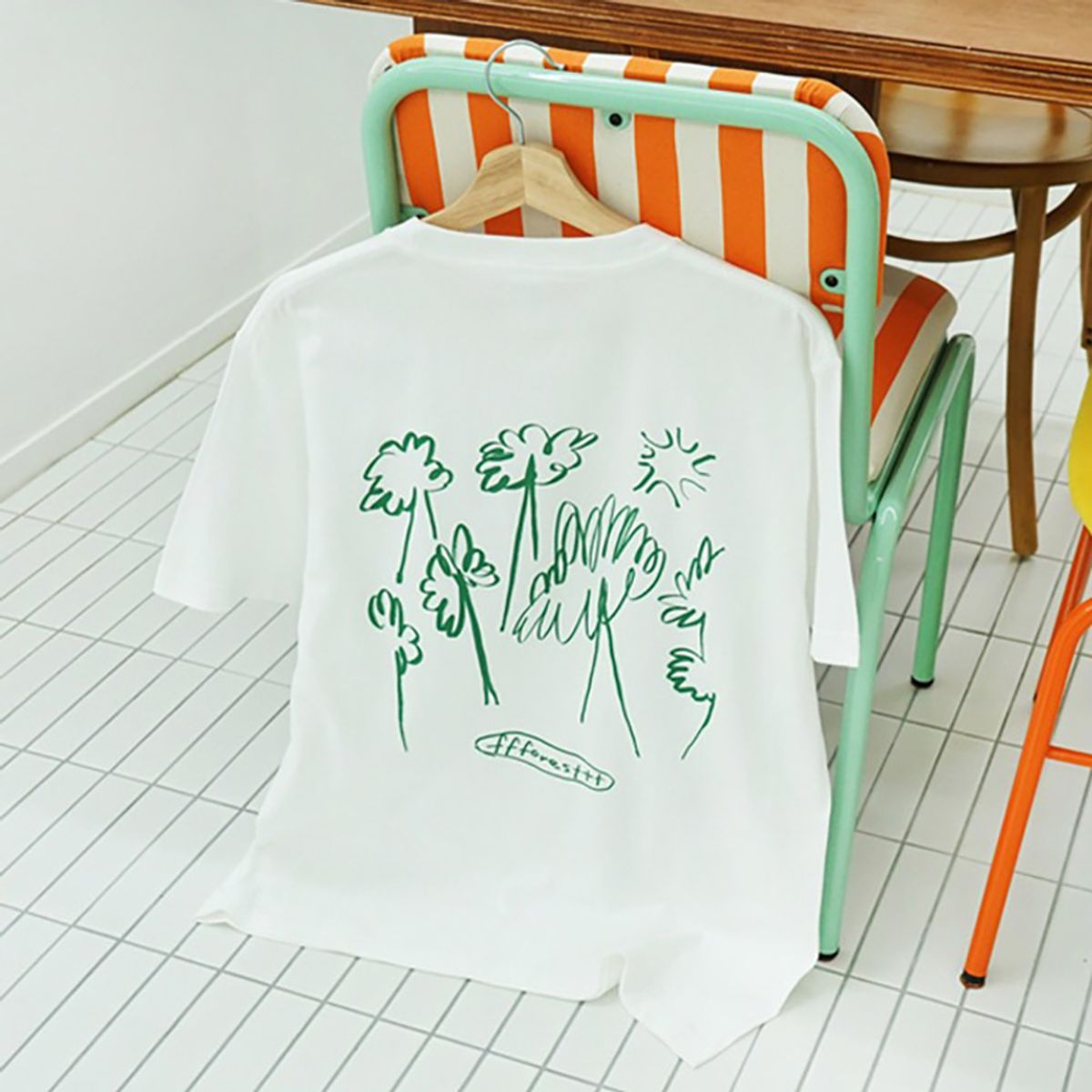 뚜누(TOUNOU) Wan 작가, ffforesttt 반팔티셔츠