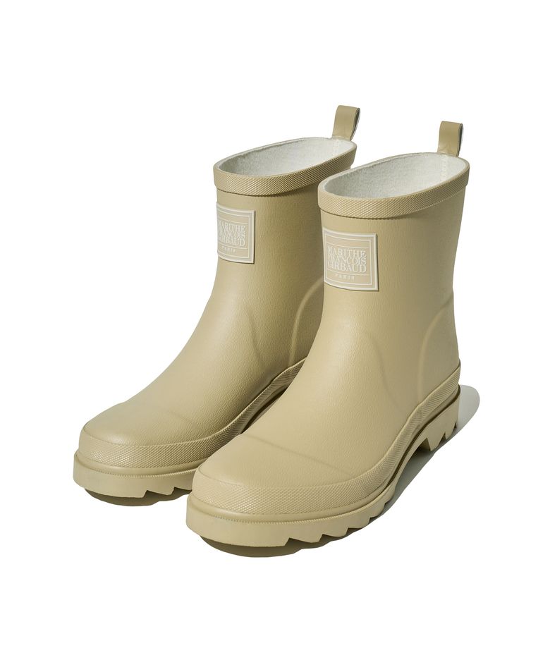 CLASSIC LOGO RAIN BOOTS LOW oatmeal / brown