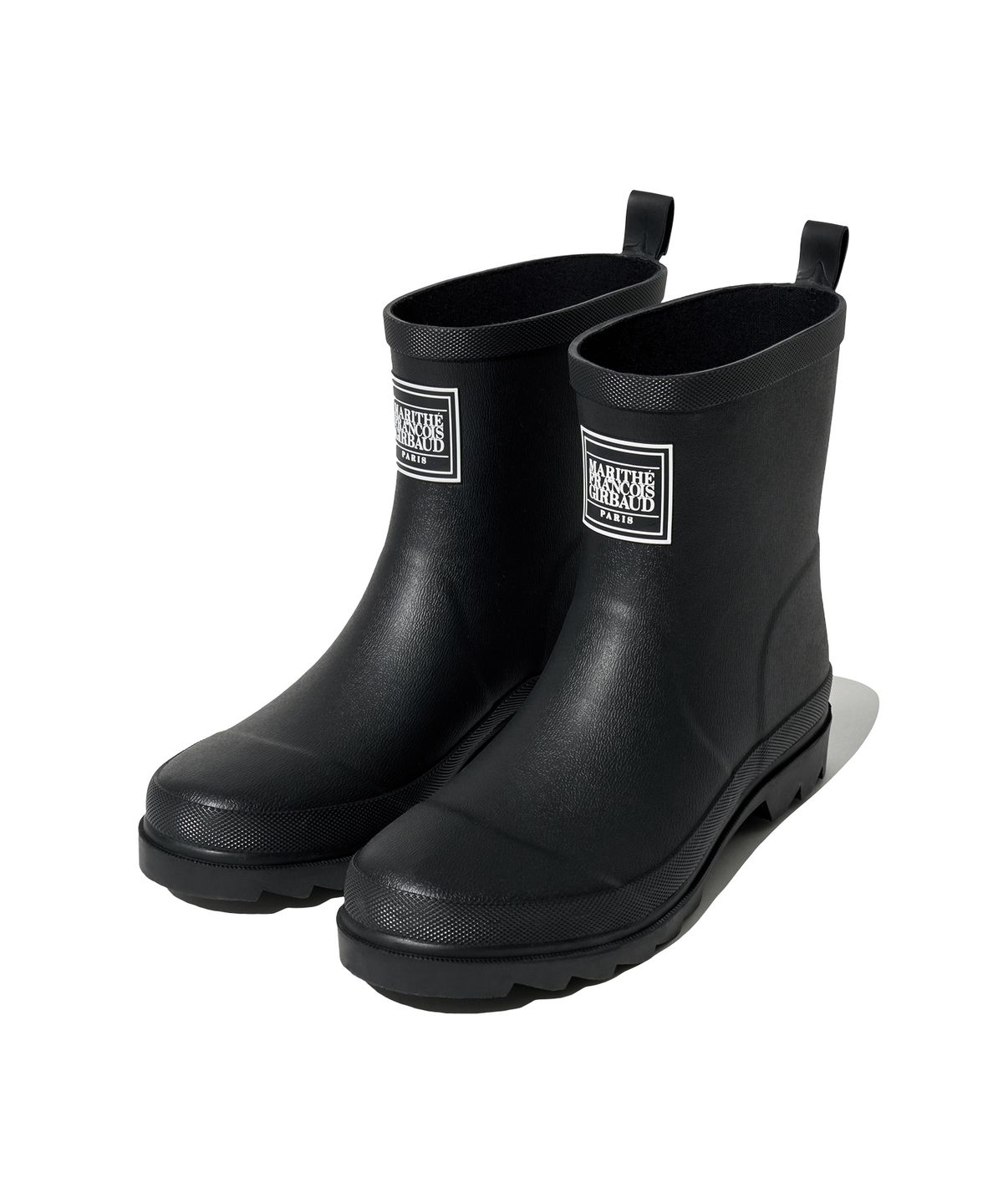 마리떼 프랑소와 저버(MARITHÉ + FRANҪOIS GIRBAUD) CLASSIC LOGO RAIN BOOTS LOW black