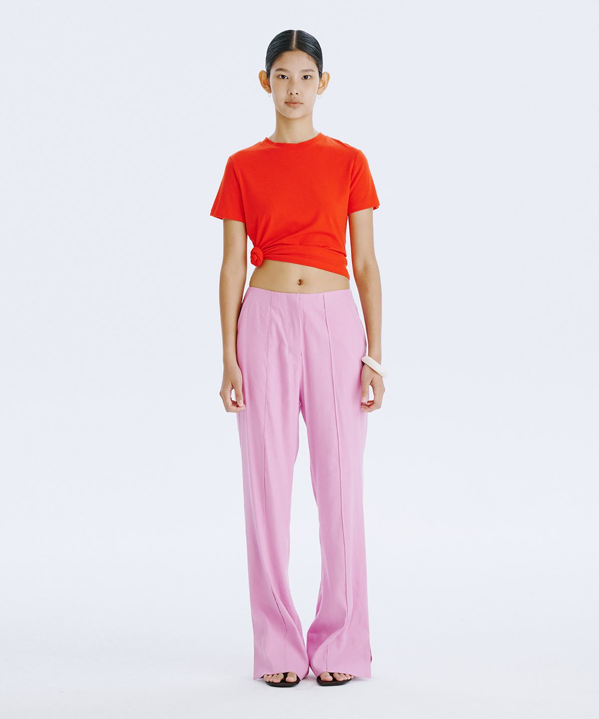 분더캄머(WNDERKAMMER) 25 Basic Short Sleeve T_Red(25 베이직 반팔 티셔츠_레드)