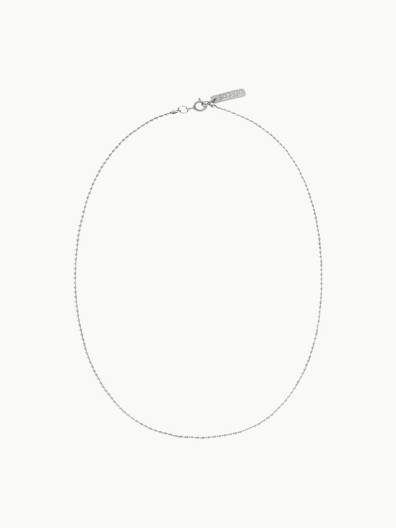 Ball Chain Necklace XS (Silver)