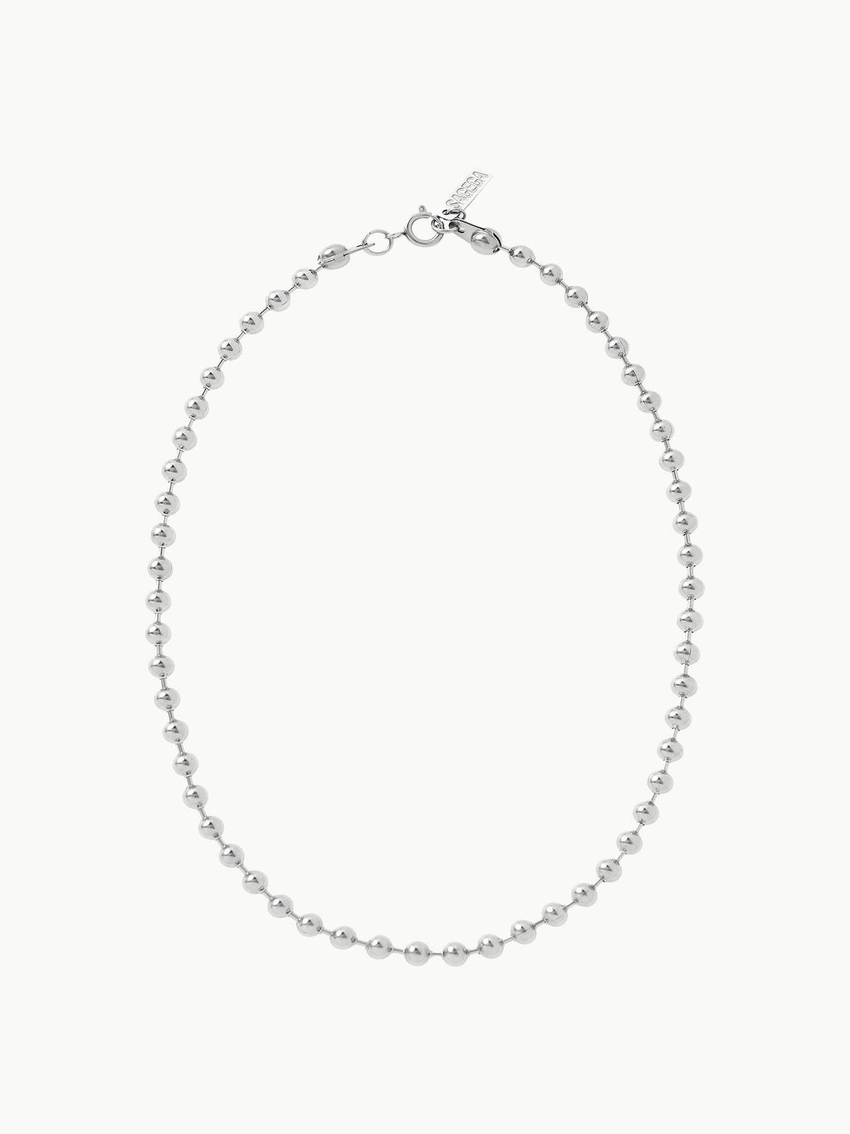 세이지가(SAGEGA) Ball Chain Necklace M (Silver)