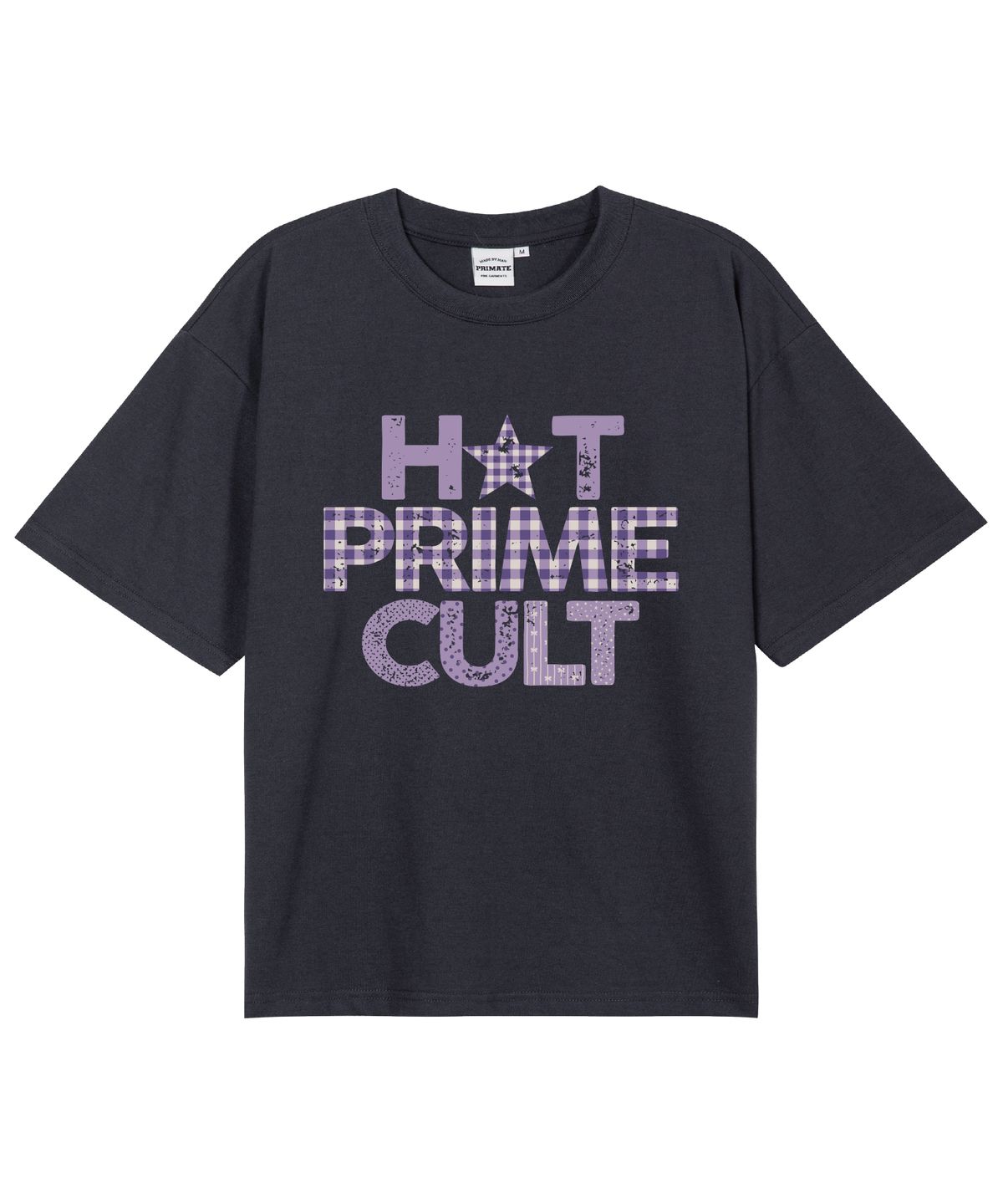 프라임에이트(PRIMATE) CHECK_RUSTEE 오버핏 반팔티셔츠 8 COLORS