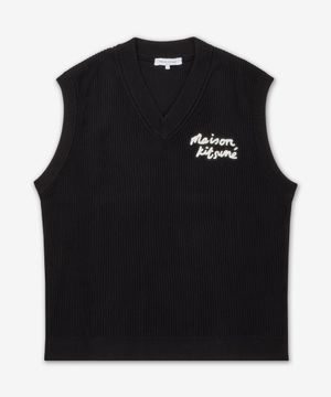 핸드라이팅 로고 베스트 - 블랙 / OM00810KT1126P199