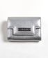 SQUARE FLOWER CARD WALLET IN SILVER