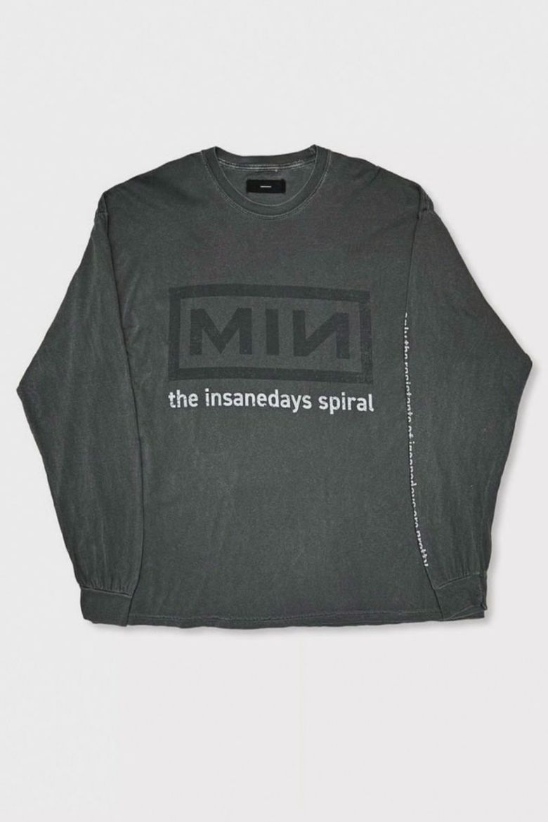 [MINUS] Bootleg Long Sleeve(BALLADE)10YEARS BLACK