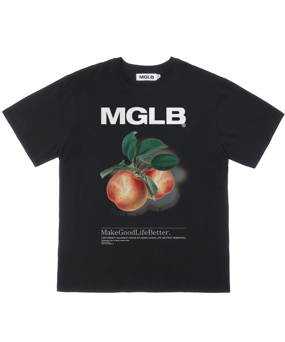 매치글로브(MATCHGLOBE) 리얼 피치 오버핏 티 (블랙)