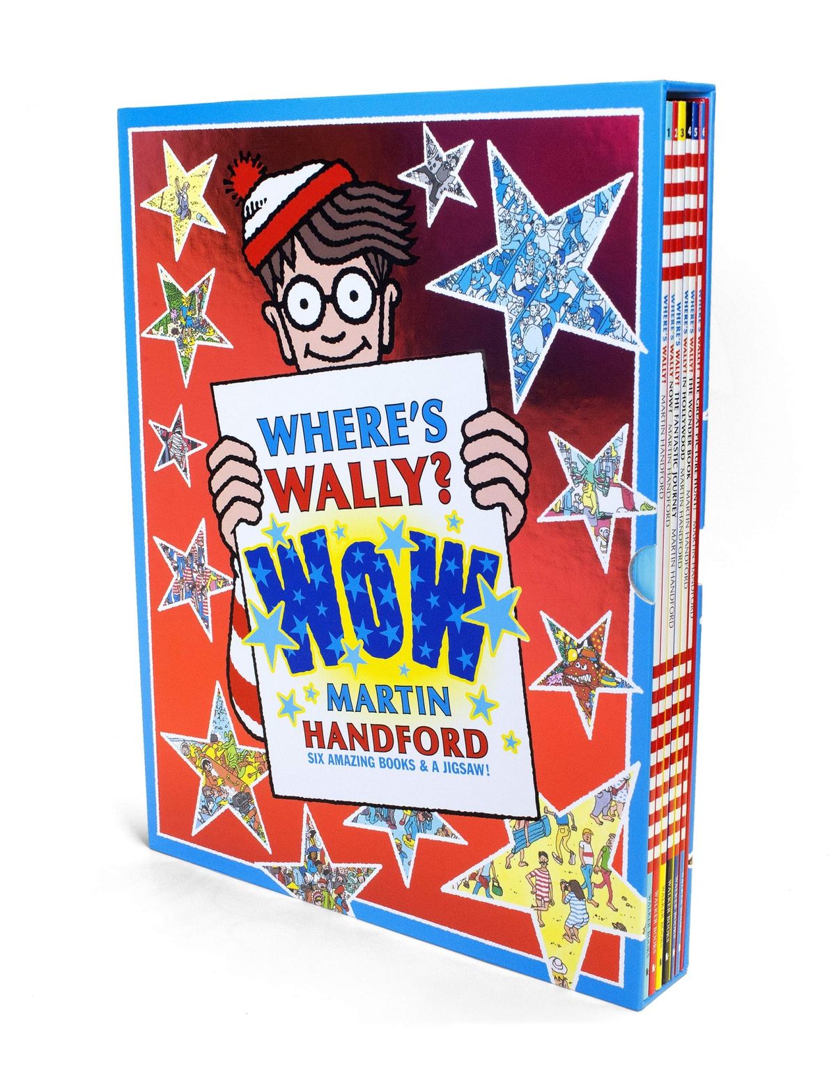 언어세상(LANGUAGE WORLD) Wheres Wally Wow Case Set 월리를 찾아라 6종 + 퍼즐 세트