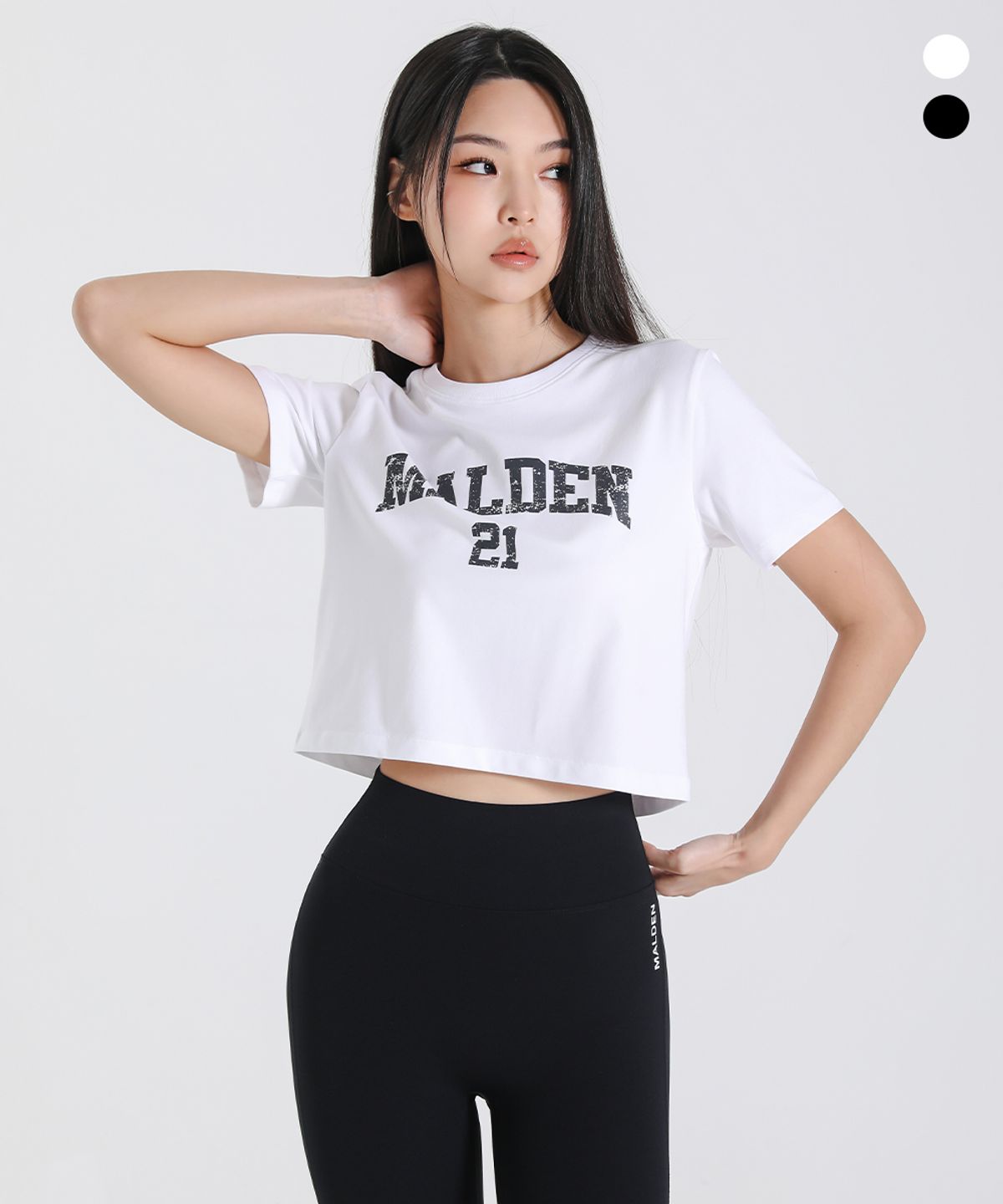 몰든(MALDEN) 크랙 우먼 숏슬리브