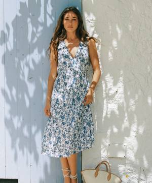 LAVIENBLEU V-NECK DRESS