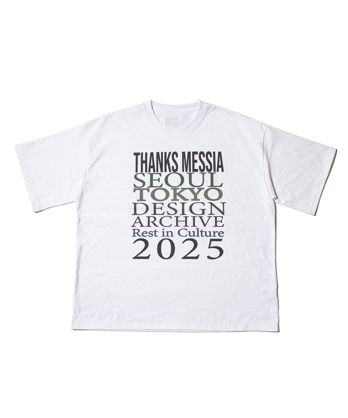 땡스메시아(THANKS MESSIA) SEASON OPEN TSHIRT-WHITE