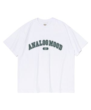 아치 로고 반팔티 (화이트)