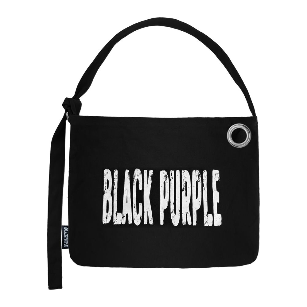 【BLACKPURPLE】25SS★ Canvas Printed Eco Bag MUSINSA | BLACK PURPLE Canvas Printed Eco Bag_BLACK