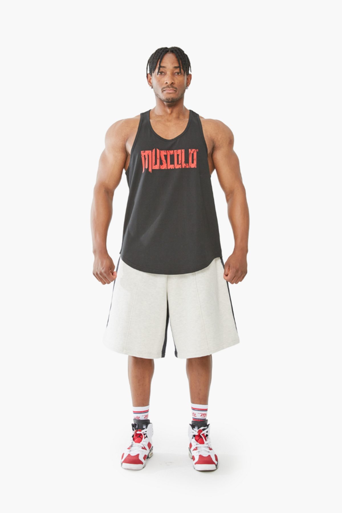 머스콜로(MUSCOLO) [머슬나시 시즌2] 블랙레드