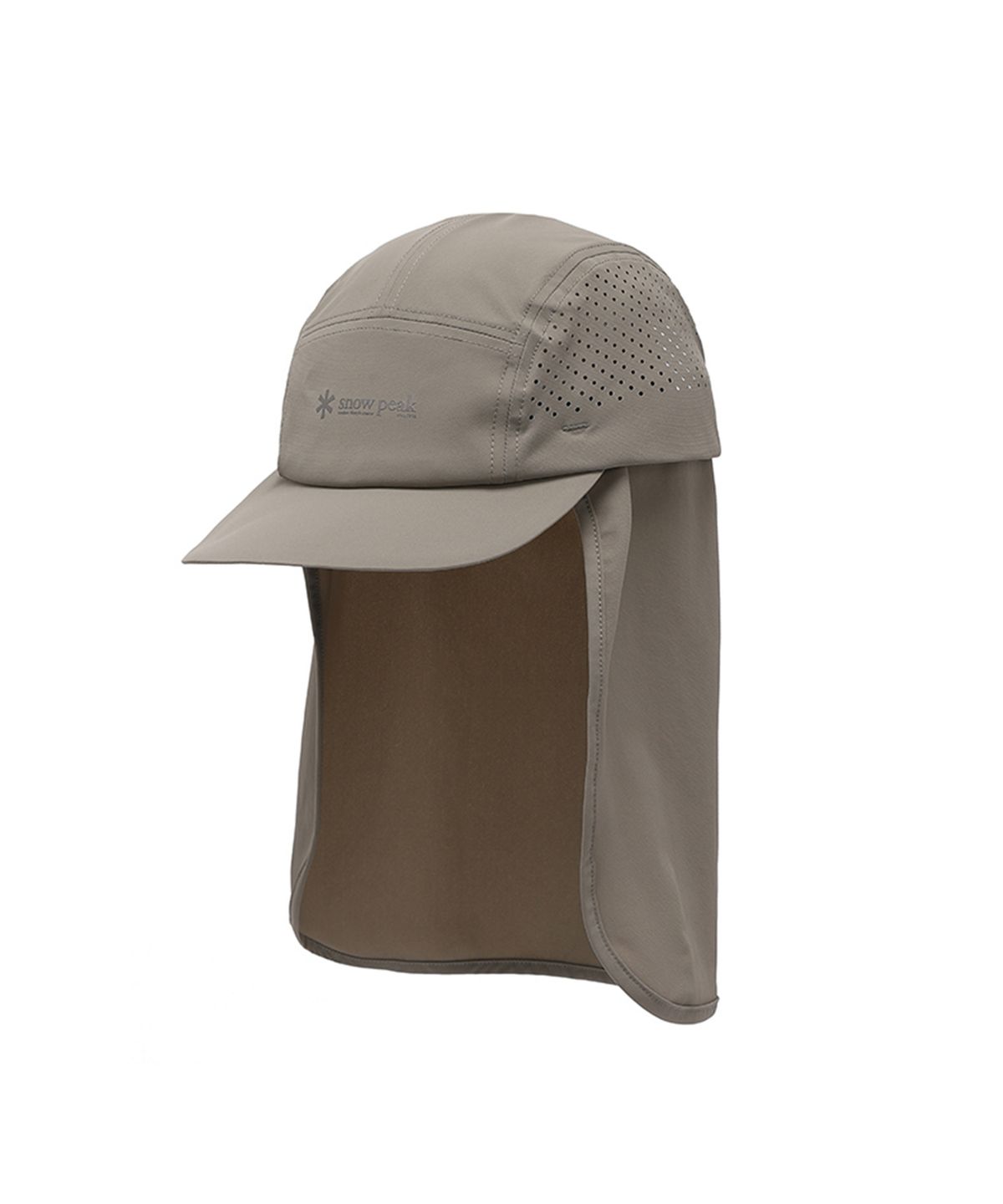 스노우피크 어패럴(SNOWPEAK APPAREL) 쿨링 썬쉐이드 캠프캡 (S25MUFCC75) Vintage Gray