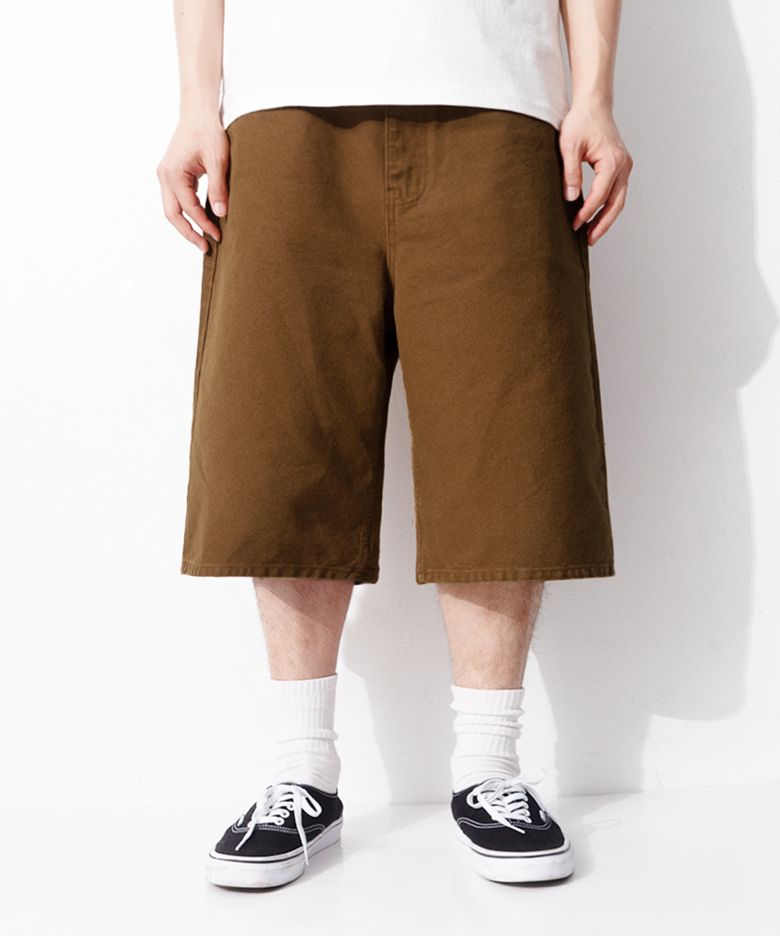 LB Oxford Wide Bermuda Shorts (Brown)