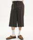 커스텀 와이드 버뮤다 팬츠_브라운