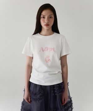 BUBBLY FIZZ UP T-SHIRT - PINK