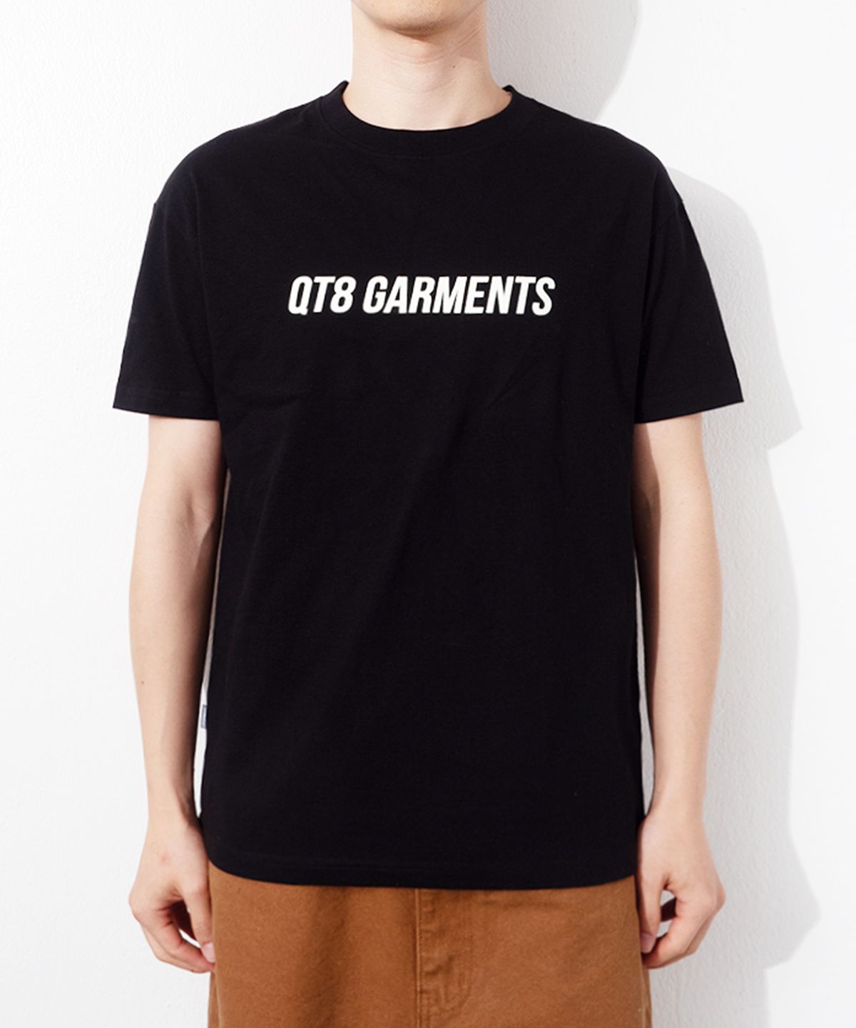 큐티에잇 가먼츠(QT8 GARMENTS) OC OG Logo Regular-Fit Tee (Black)