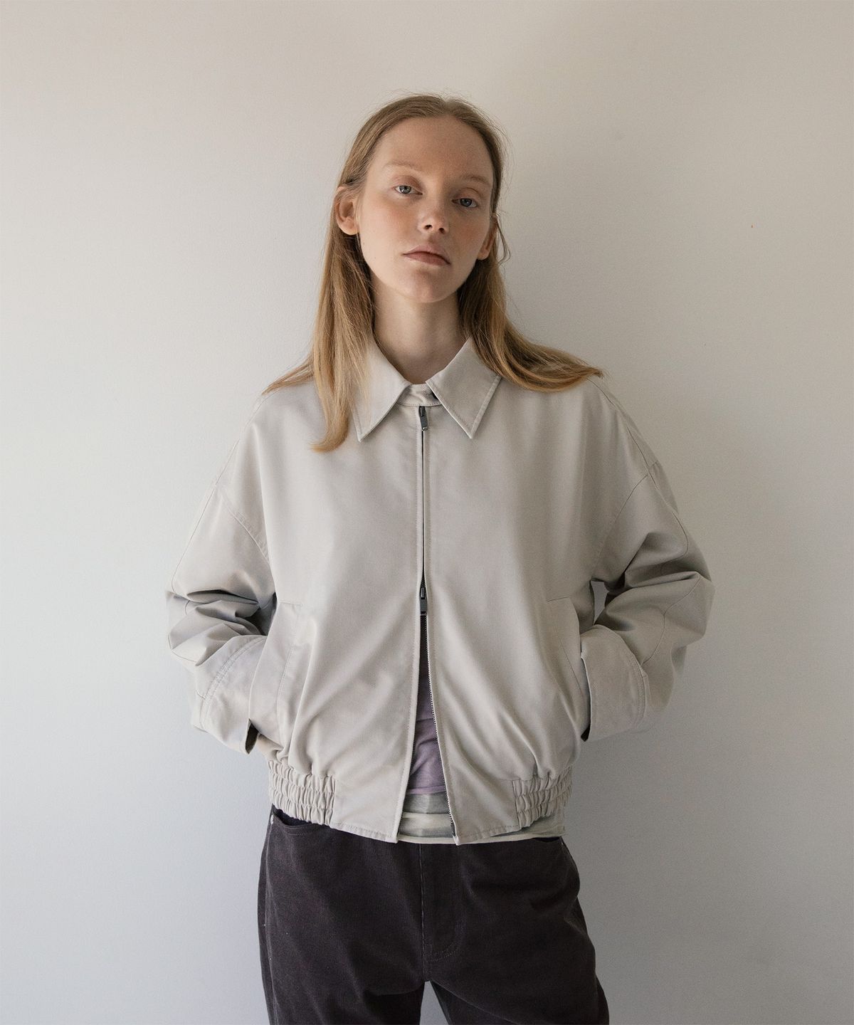 어나더오피스 우먼(ANOTHER OFFICE WOMEN) w. Bold Harrington Jacket (Soy)