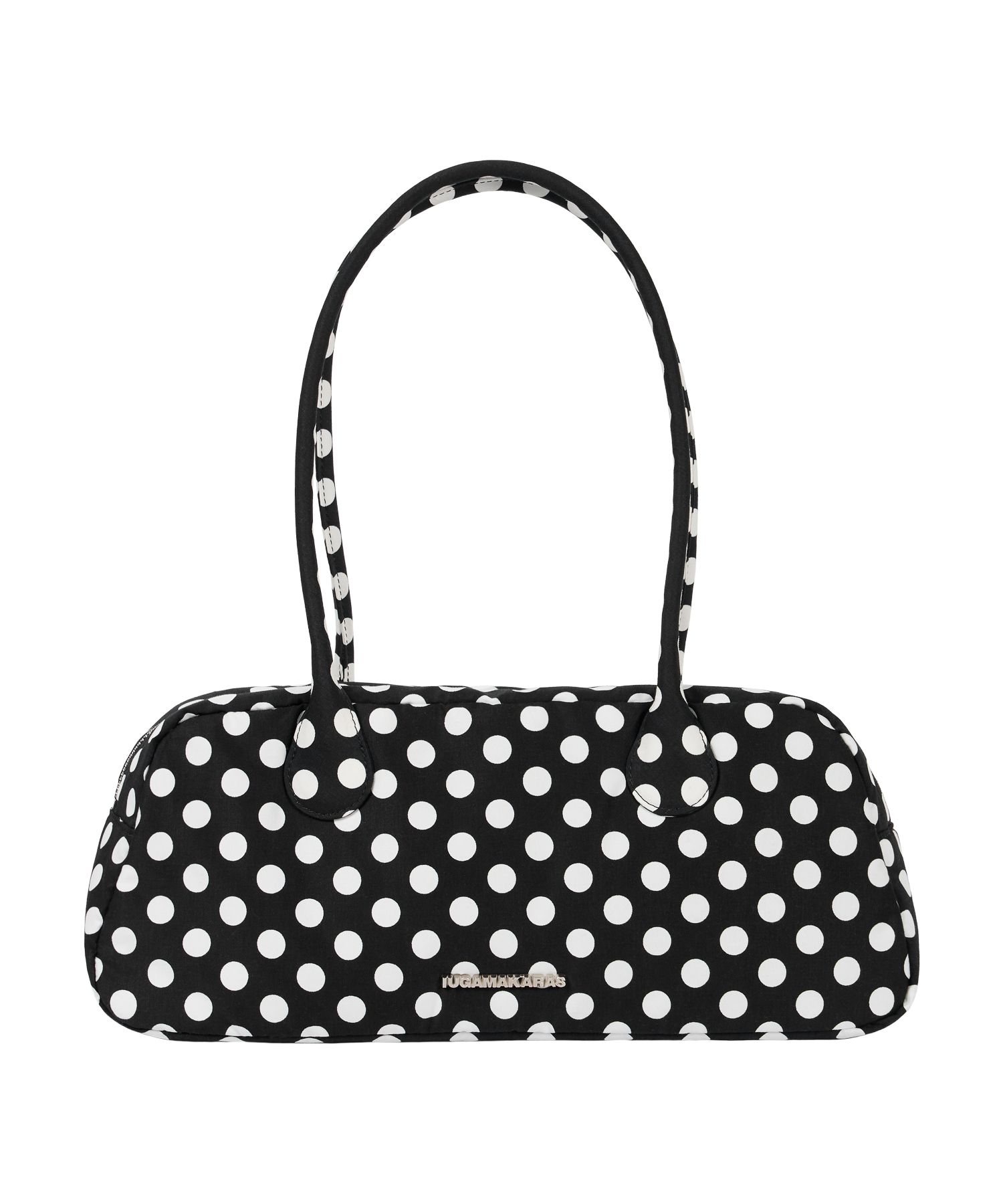 IUGAMAKARAS★韓国★人気★Dot Pattern Baguette Bag (Black) MUSINSA | IUGAMAKARAS Dot Pattern Baguette Bag (Black)