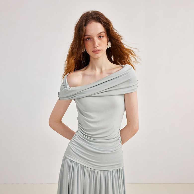 YY_Slim new high waisted top