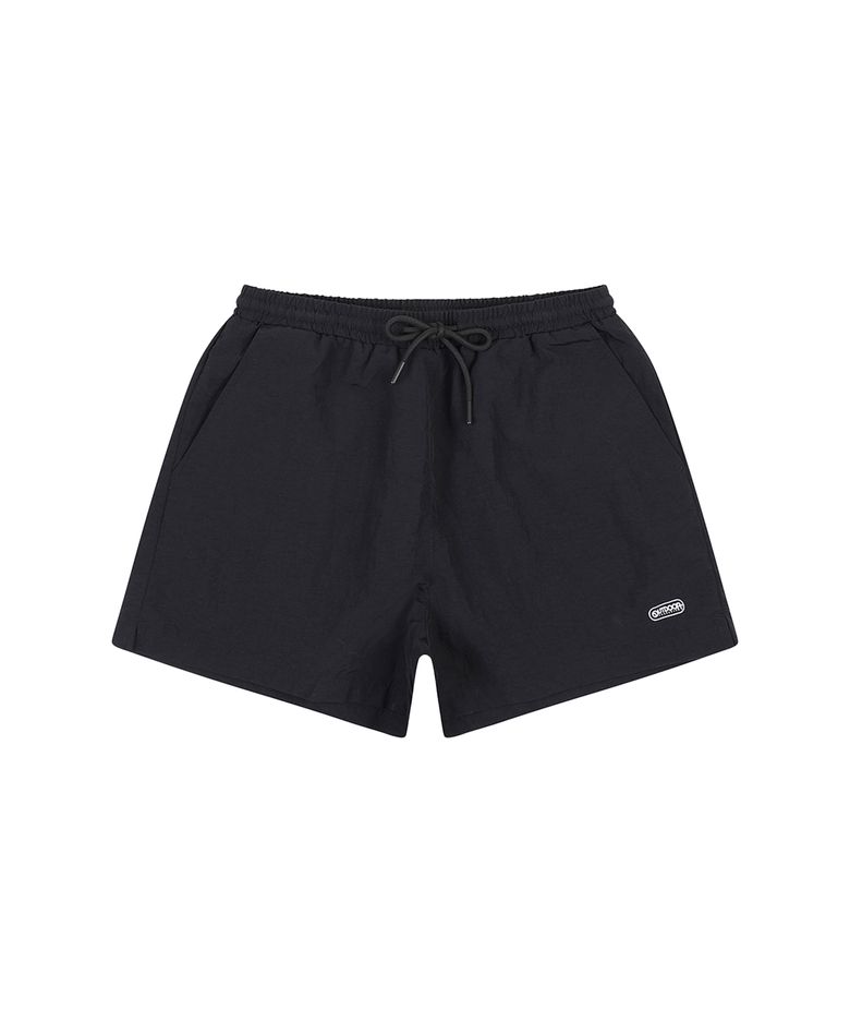 W EASY SHORT PANTS (BLACK)