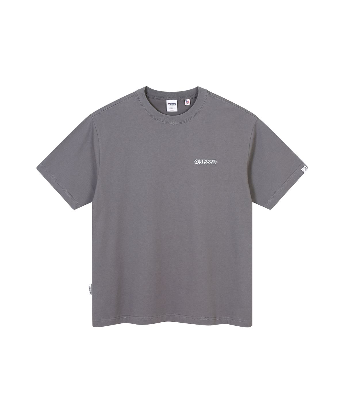 아웃도어 프로덕츠(OUTDOOR PRODUCTS) BEACH HALF SLEEVES (DEEP GRAY)