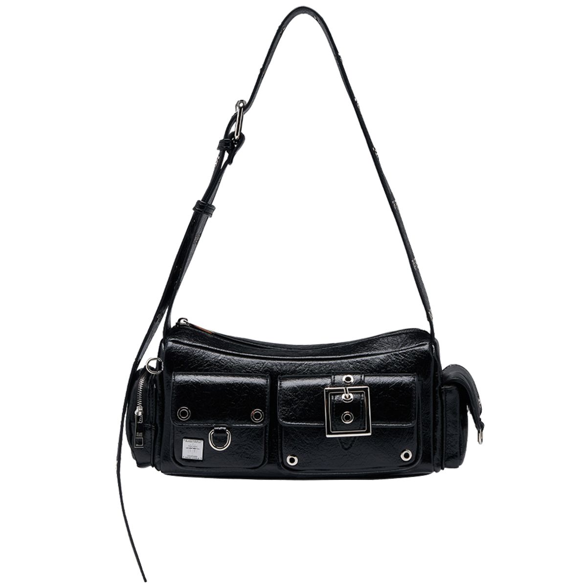 블랙 퍼플(BLACK PURPLE) 미니 포트리스 백 Mini Fortress Bag-Black