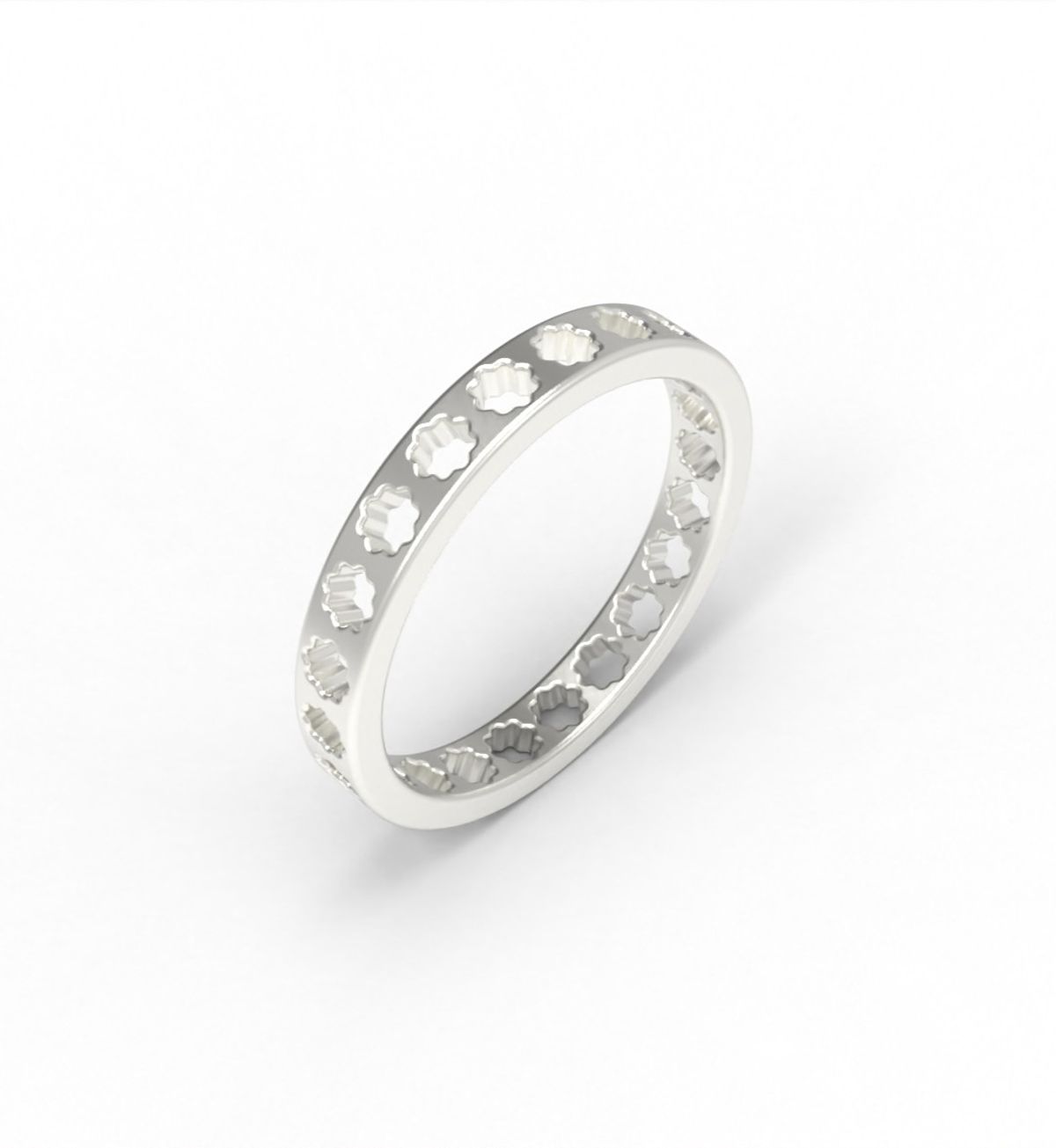 르네오브제(RENEOBJET) BAS  STAR RING  [925 STERLING SILVER]  도형 반지