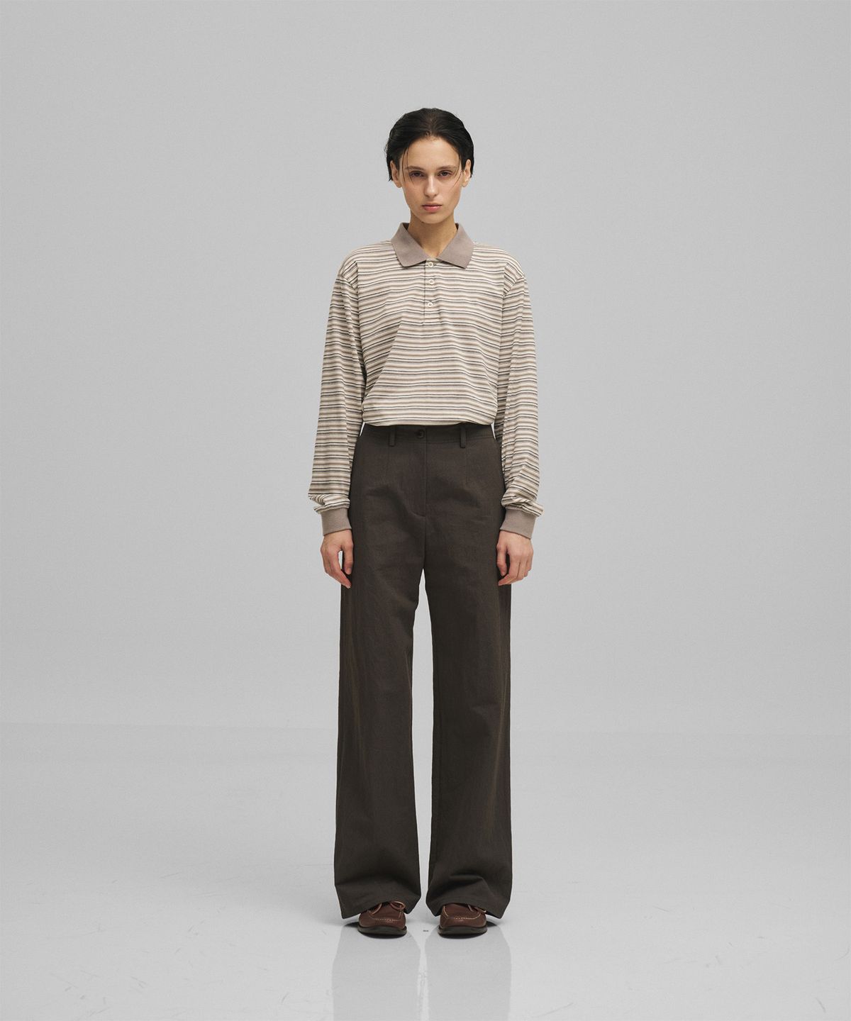 어나더오피스 우먼(ANOTHER OFFICE WOMEN) w. Uniform Chino Pants (Charcoal)