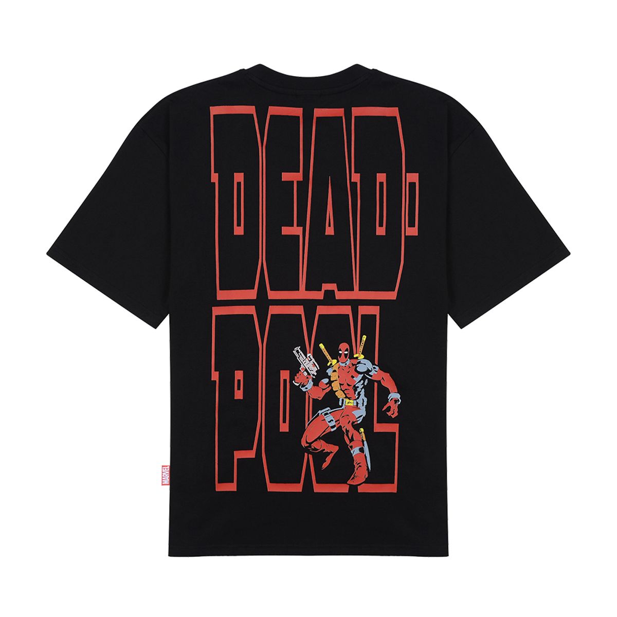 마블컬렉션(MARVELCOLLECTION) [MCS] 데드풀 Deadpool: The Circle Chase 티셔츠 (BLACK)