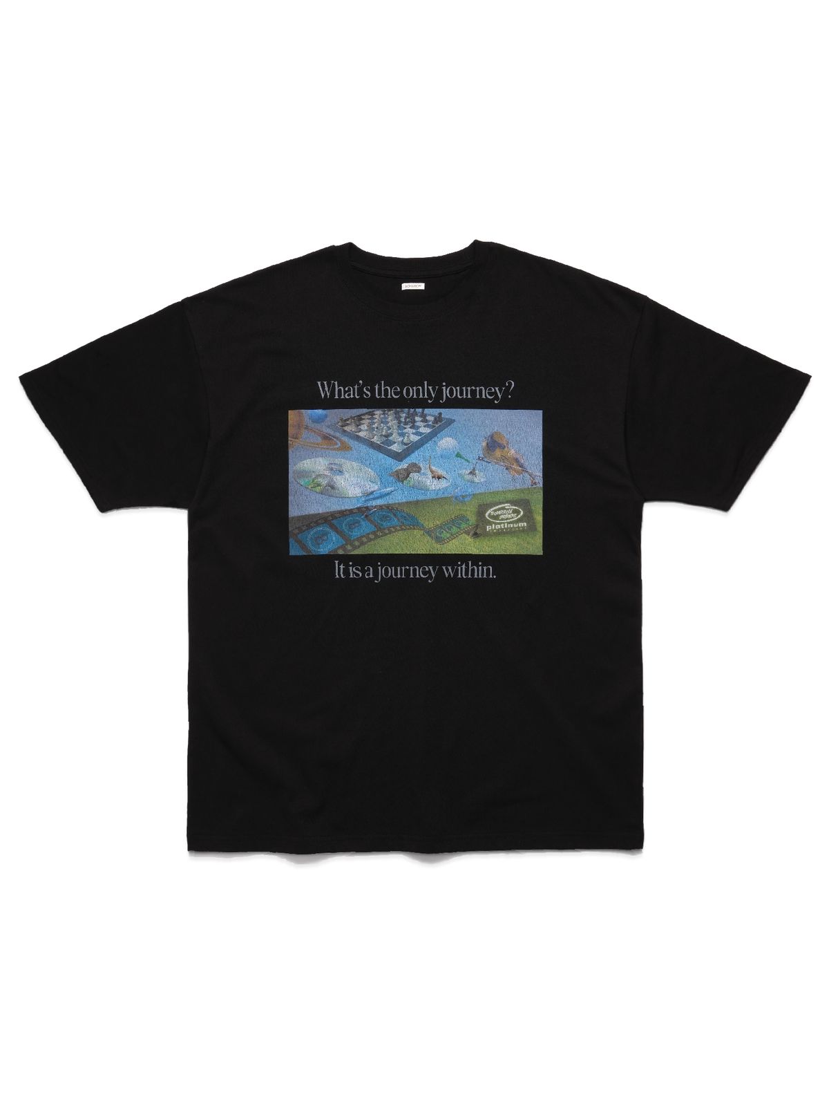 본로우(BONRROW) Millennium Tee_bk