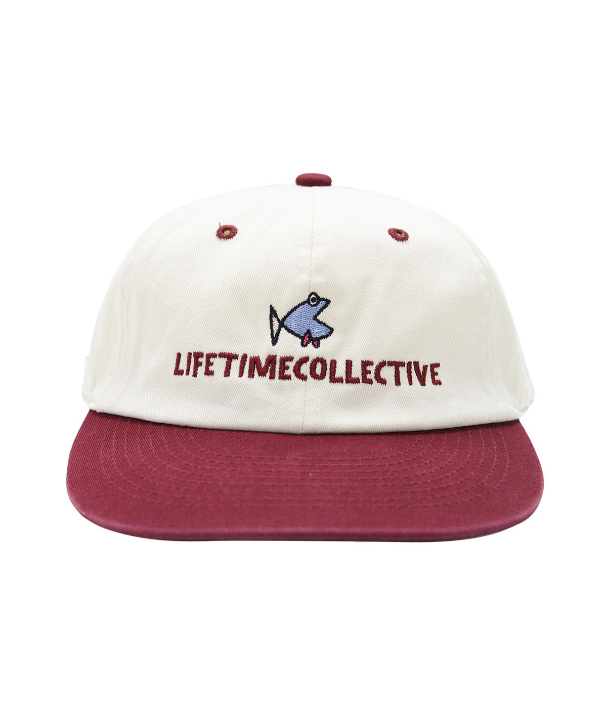 라이프타임콜렉티브(LIFETIMECOLLECTIVE) 스윔 칠 캡 모자 버건디