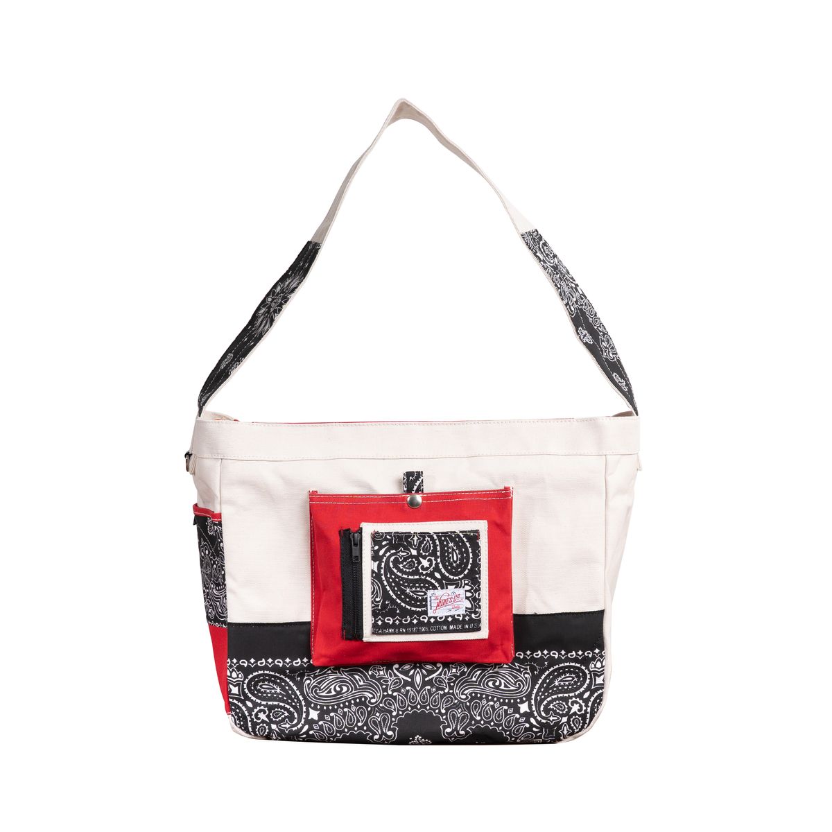 누베스(NUBES) SUPER FANMAIL - BANDANA BLACK