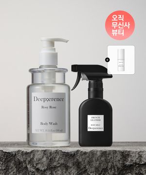 퍼퓸 로지로즈 바디워시 300ml + 퍼퓸 바디스프레이 200ml(랜덤 증정) + 퍼퓸 바디미스트 본품 증정
