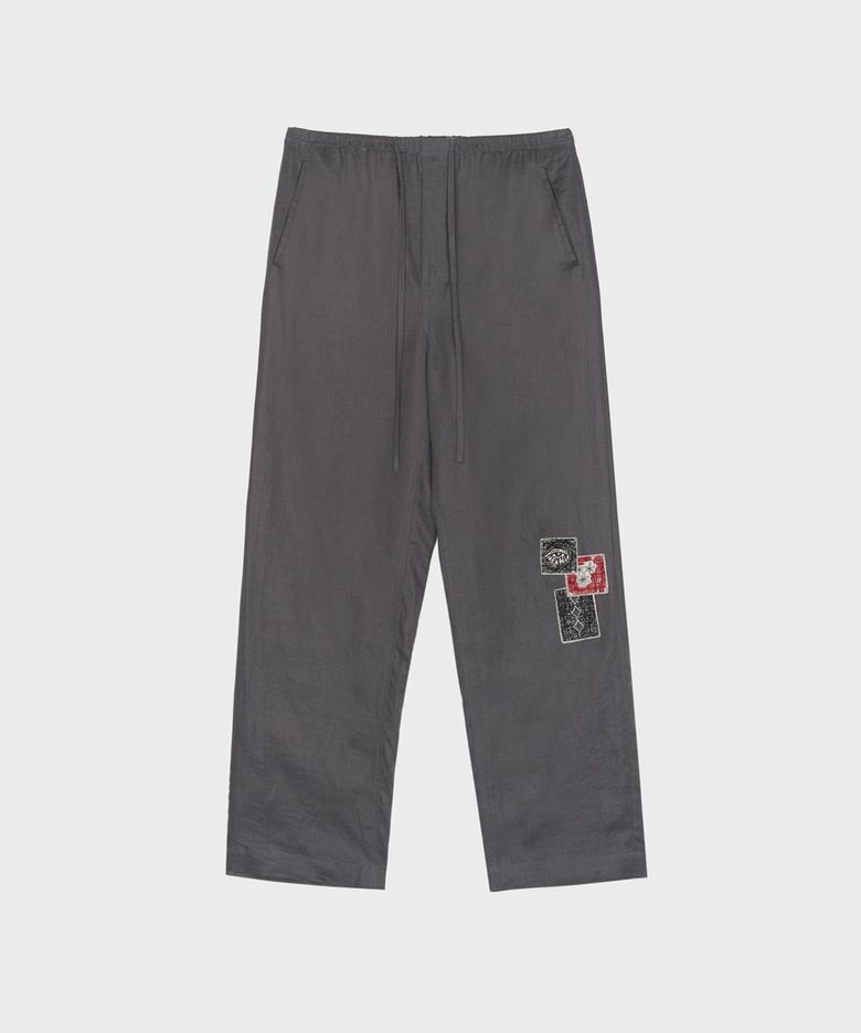 UNPLUGGED EASY PANTS GRAY