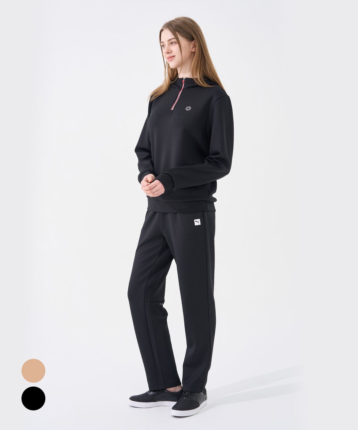 푸마 골프(PUMA GOLF) 우븐 트레이닝셋업 여성 2color