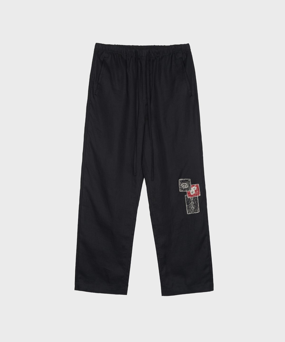 서피스에디션(SURFACE EDITION) UNPLUGGED EASY PANTS BLACK