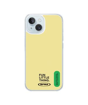 FLT 라이트옐로우 젤하드 폰케이스