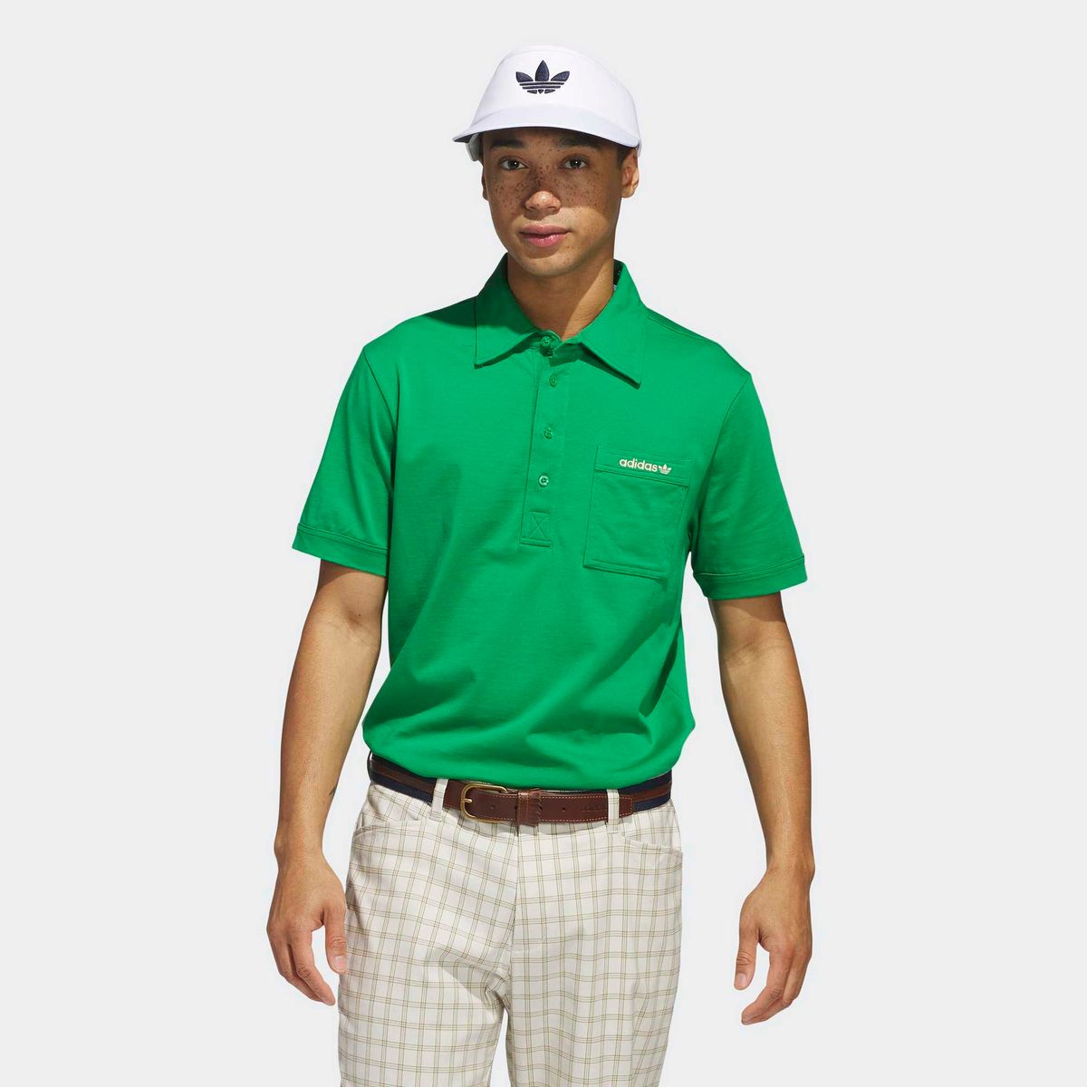 아디다스 골프(ADIDAS GOLF) 오리지널스 아카이브 포켓 폴로 셔츠 JF5002