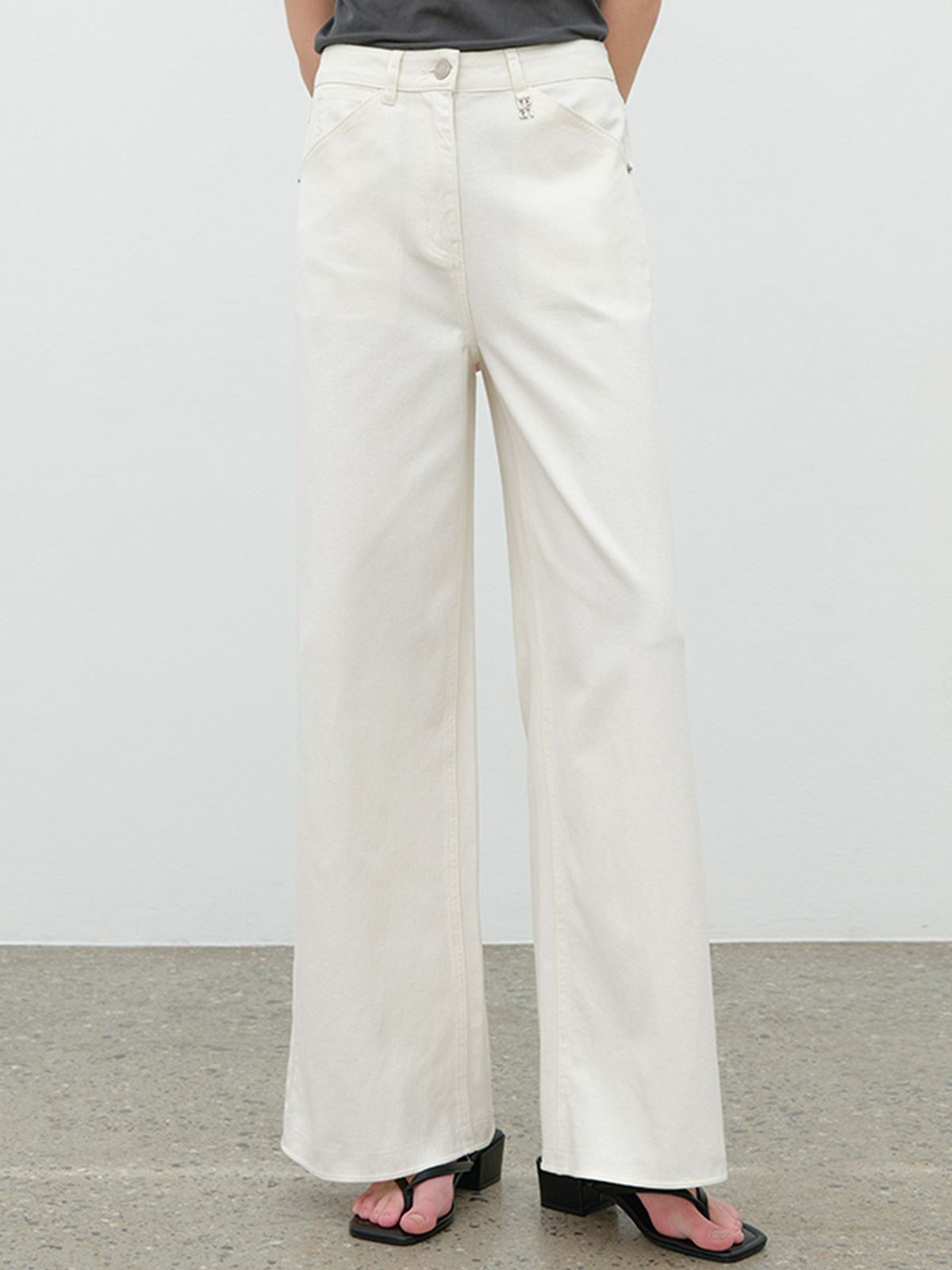 아틀리에 나인(ATELIER NAIN) ESSENTIAL SOLID WIDE PANTS(PT-5682)