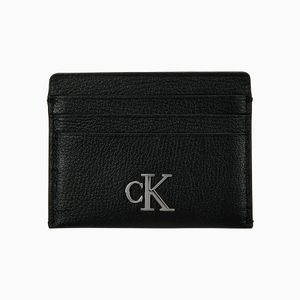 여성 CKJ 미니멀 모노그램 카드케이스 블랙 4K1067G UB1