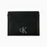 여성 CKJ 미니멀 모노그램 카드케이스 블랙 4K1067G UB1