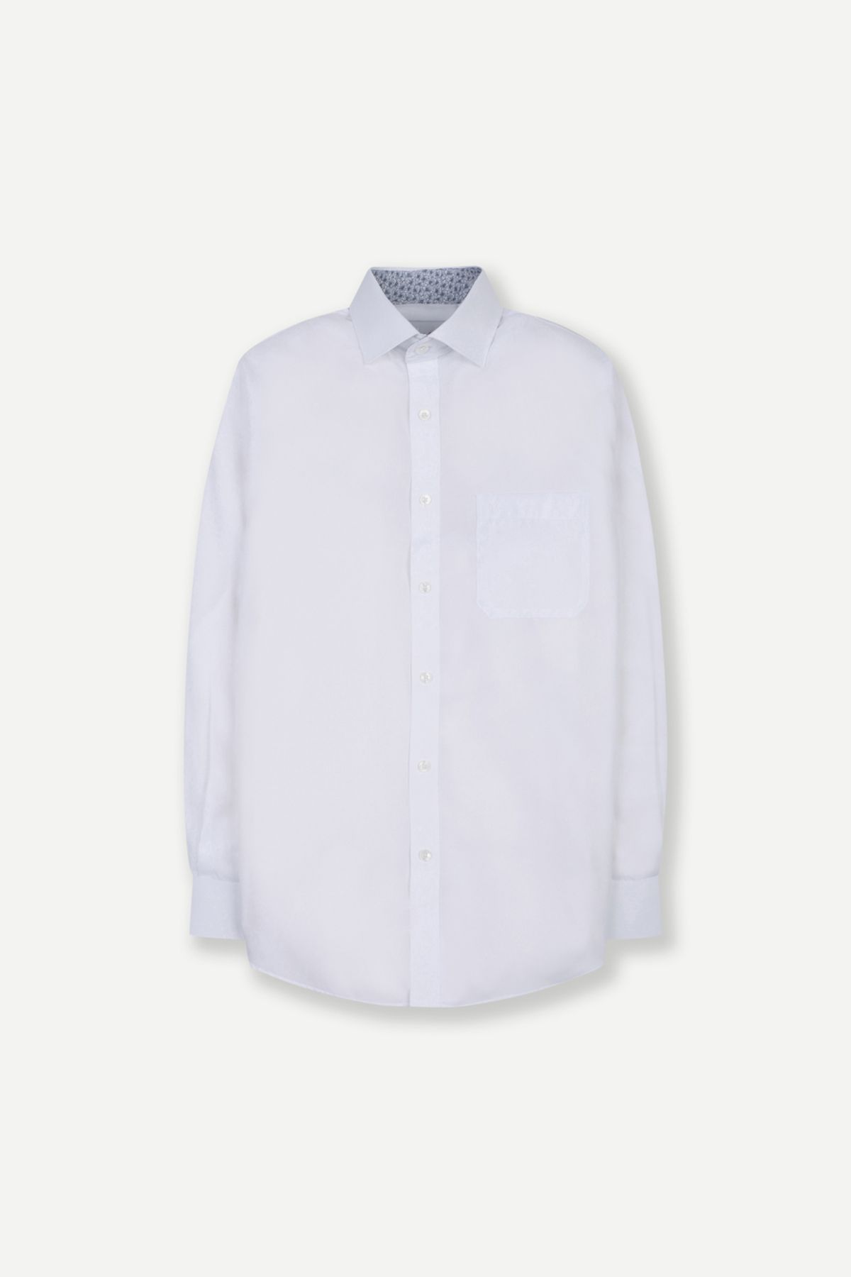 예작(YEZAC) 일반핏 구김적은 아이스 도비 셔츠 화이트 YJESUR517WH